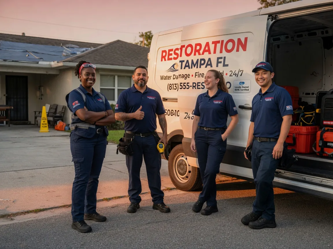 Water Damage Restoration company in Gardendale, TX